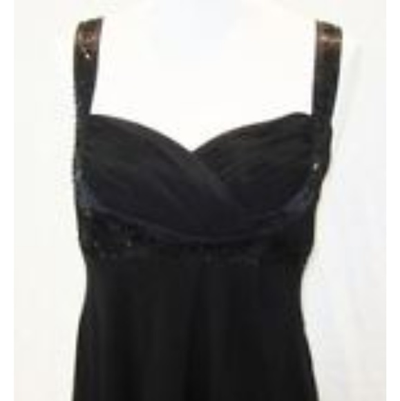 Jones Wear Dress Dresses & Skirts - Little Black Dress with Embellishments Size 16